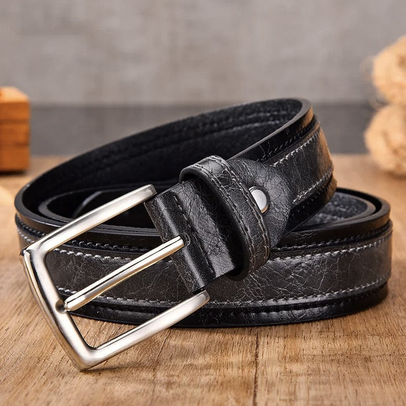 Noble Leather Grain Belt