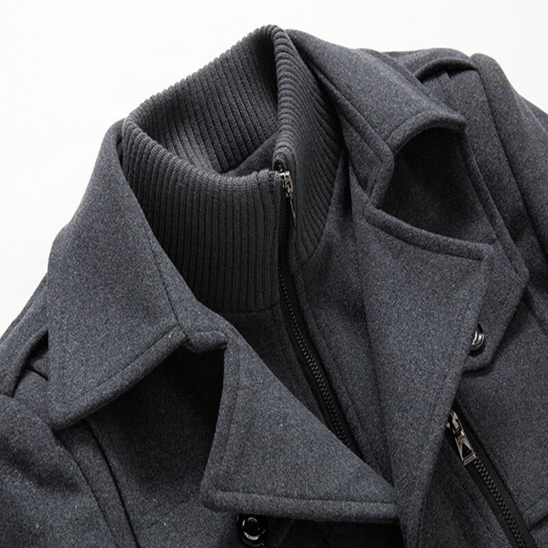 Monte Premium Wool Overcoat