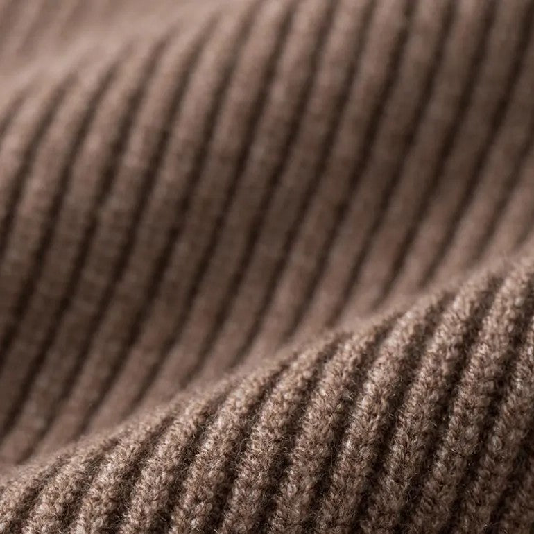 Aspen | Ribbed Zip-Up Sweater