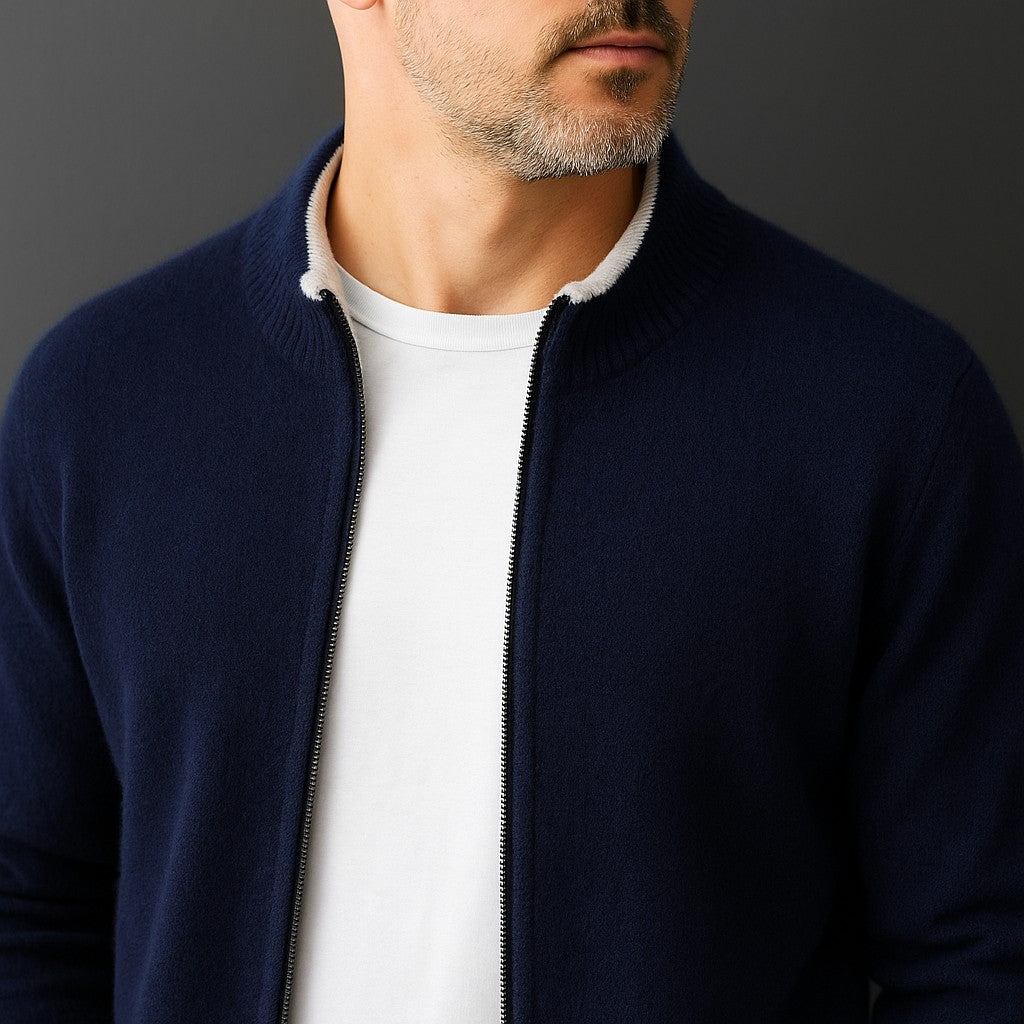 Everet | Pure Cashmere Zip
