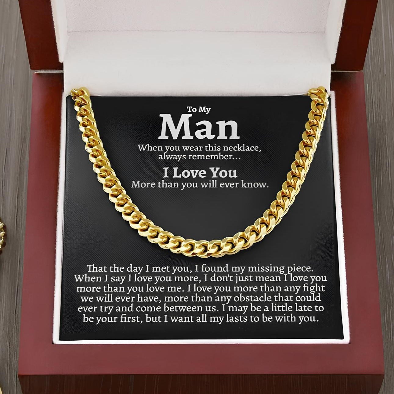ONIX - Custom Cuban Chain link Gift Set