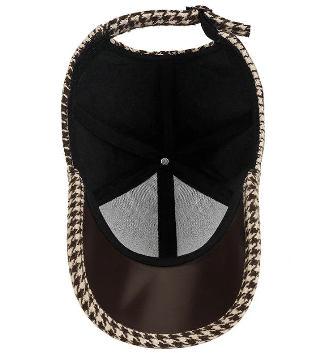 The Monarch Leather Cap