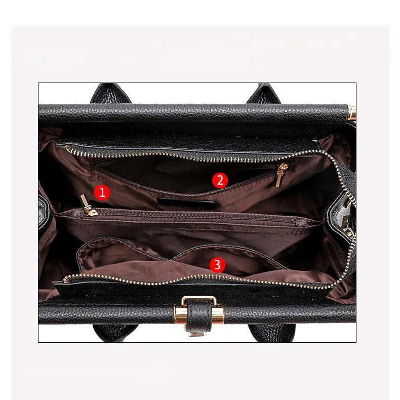 Regina | Croc Leather Bag