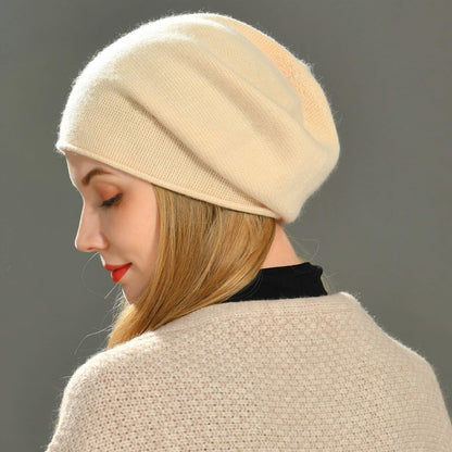 Amelia | Pure Cashmere Beanie