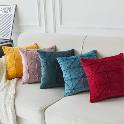 Nordic Velvet Cushion Covers (2pc Set)