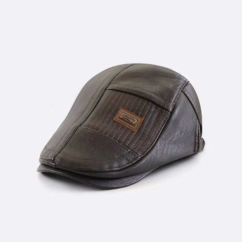 Vincent | Classic Leather Cap