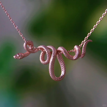 Serpentis Coil Necklace