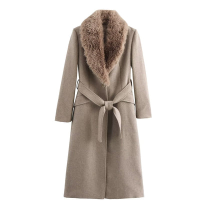 Margaux | Longline Wool Coat