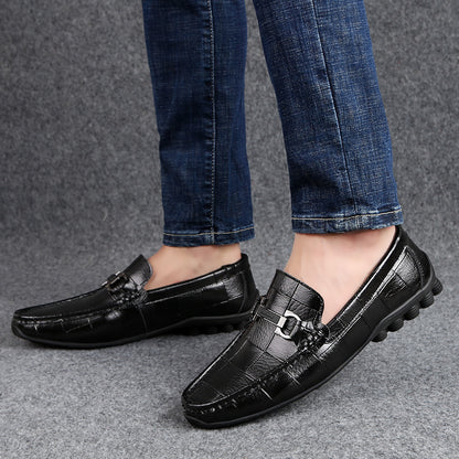 Ravino Checkered Loafers