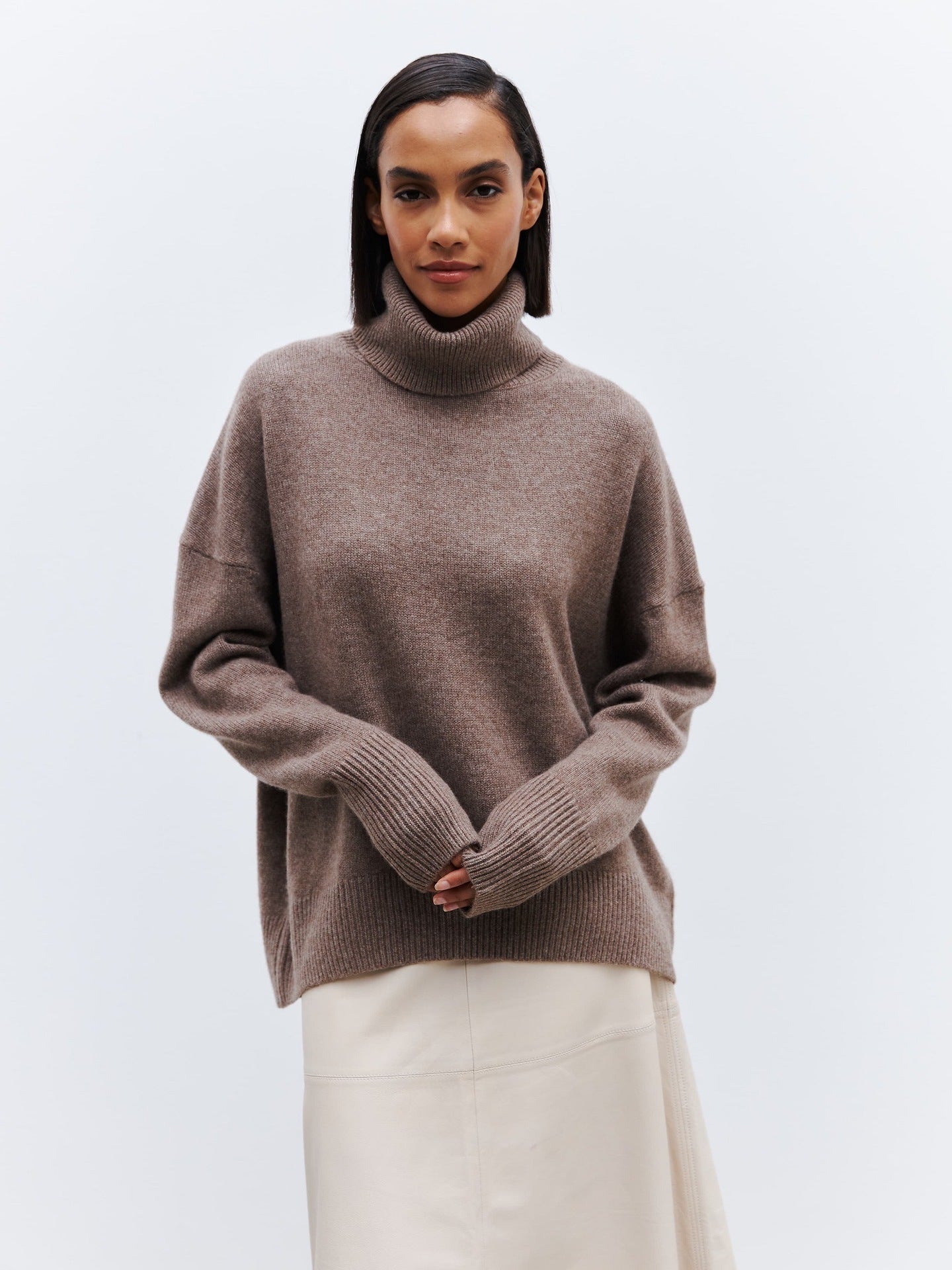 Fleur Bouclé Knit Sweater