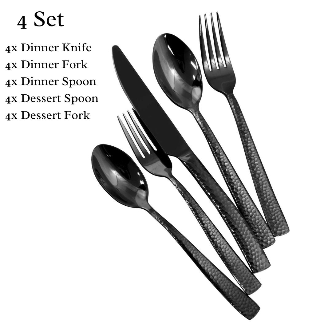 Parise Noir Flatware Set (Limited Edition)