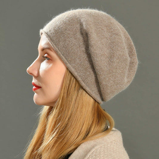 Amelia | Pure Cashmere Beanie