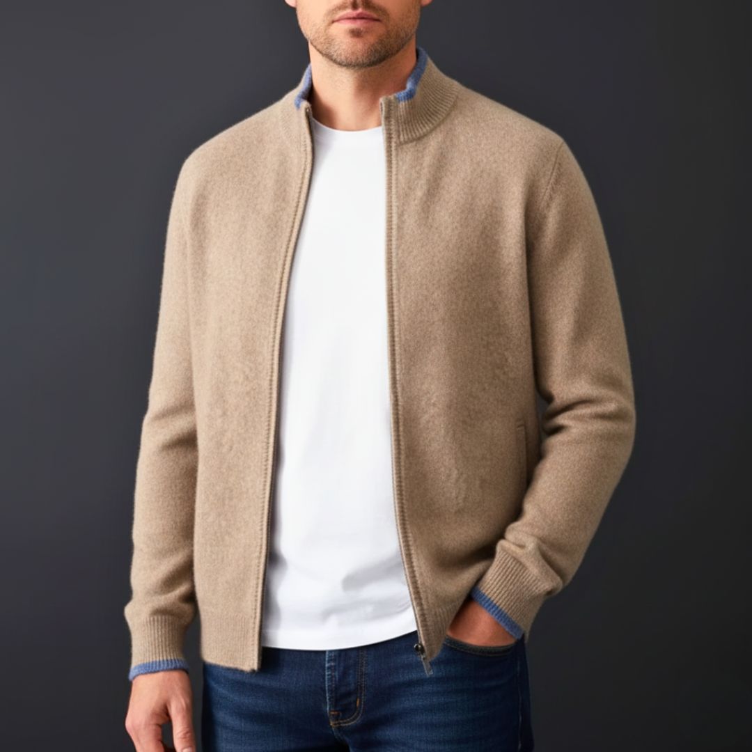 Everet | Pure Cashmere Zip