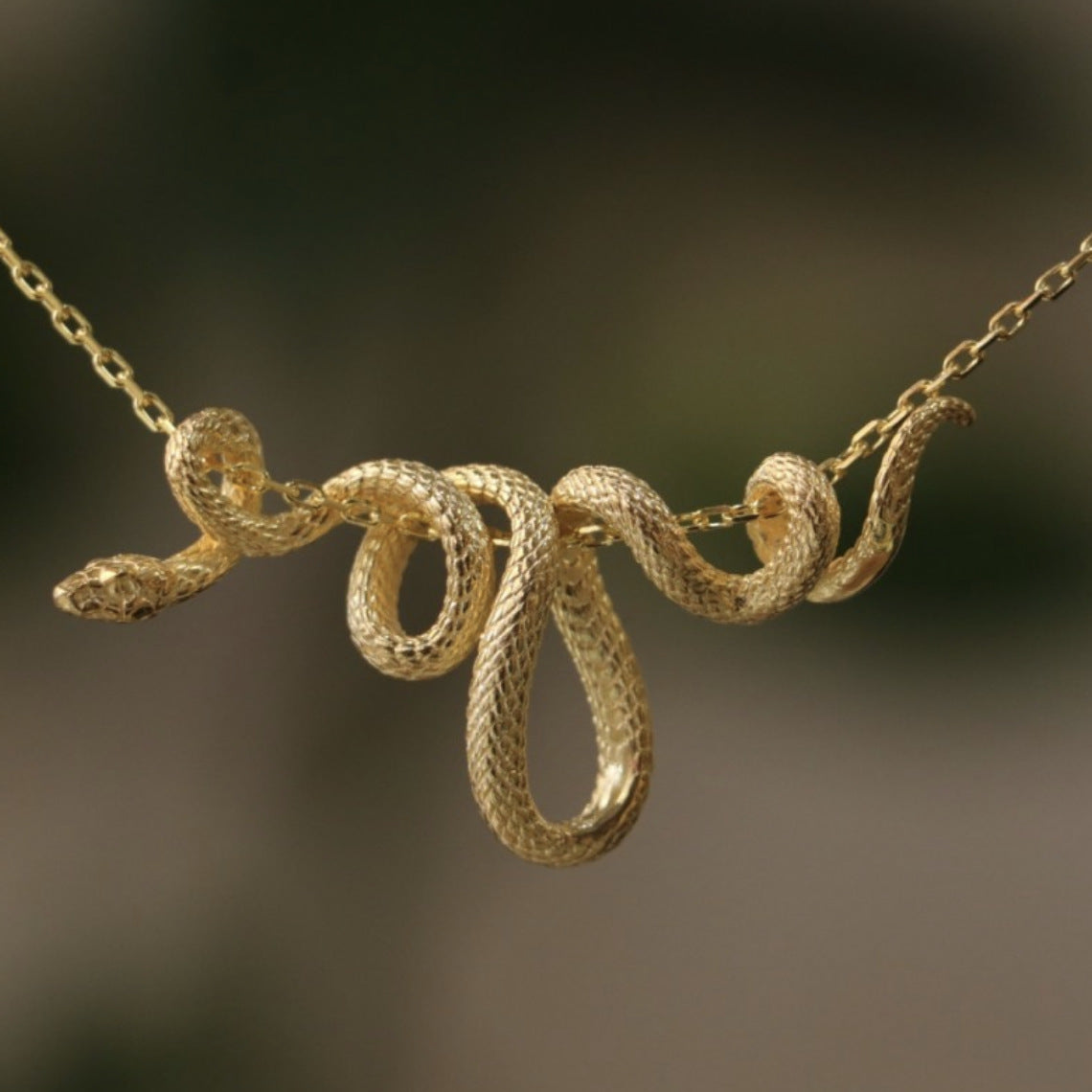 Serpentis Coil Necklace