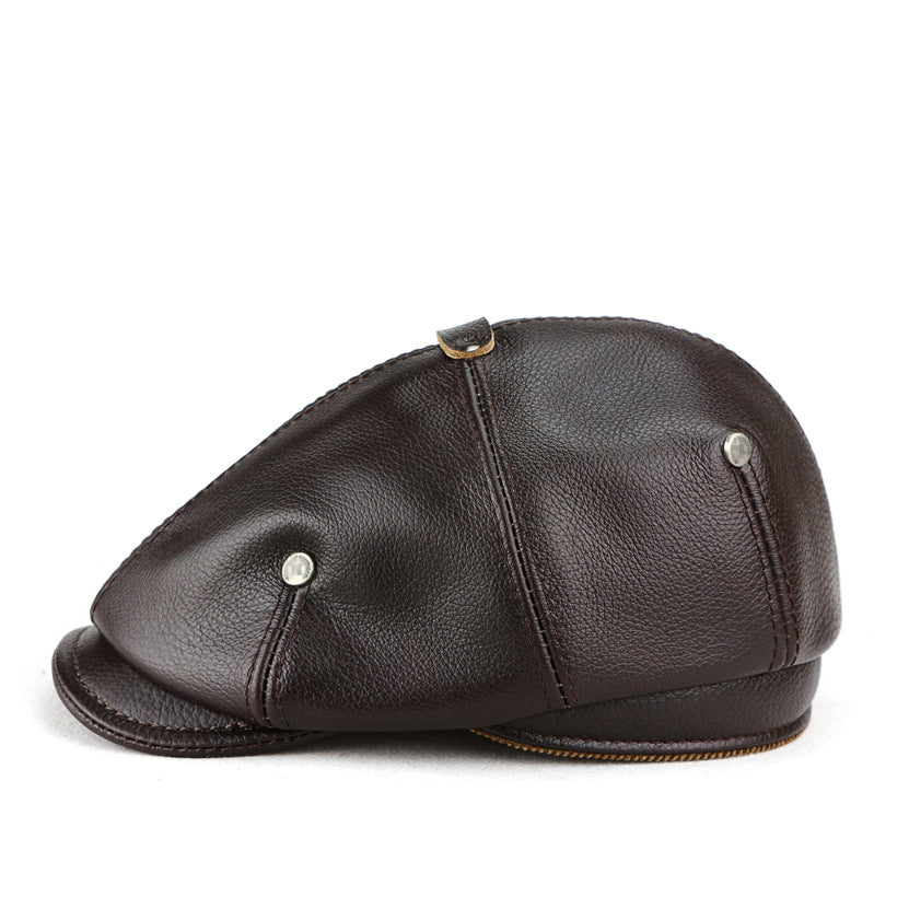 The Stirling | Vintage Genuine Leather Cap
