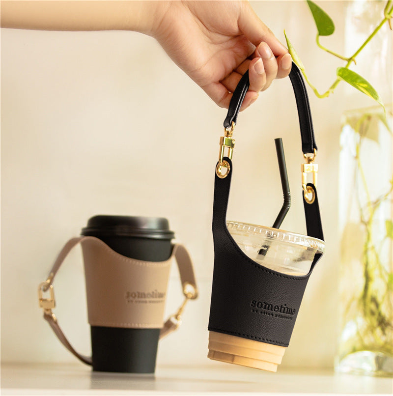 Bevella | Leather Cup Holder