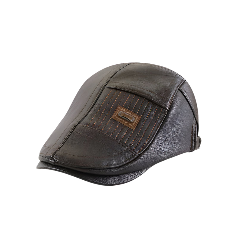 Vincent | Classic Leather Cap