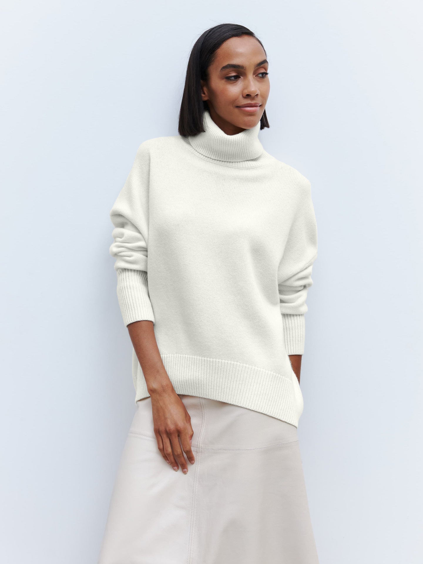 Fleur Bouclé Knit Sweater