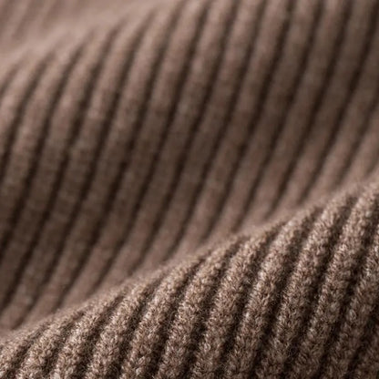 Aspen | Ribbed Zip-Up Sweater