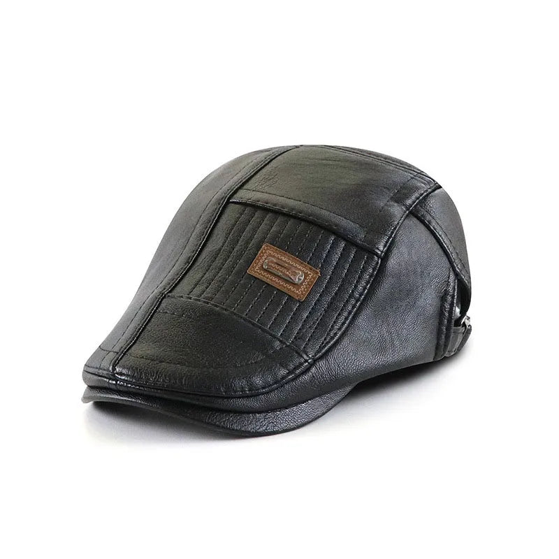 Vincent | Classic Leather Cap