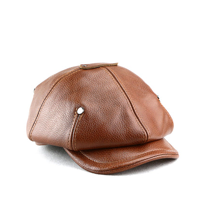 The Stirling | Vintage Genuine Leather Cap