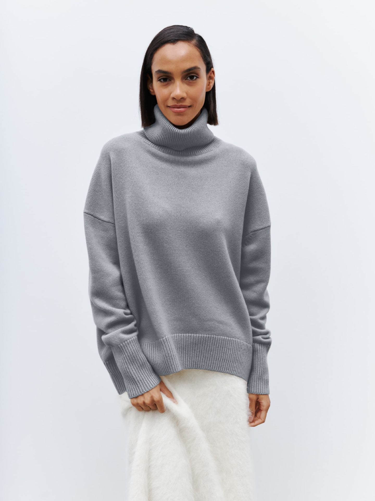 Fleur Bouclé Knit Sweater