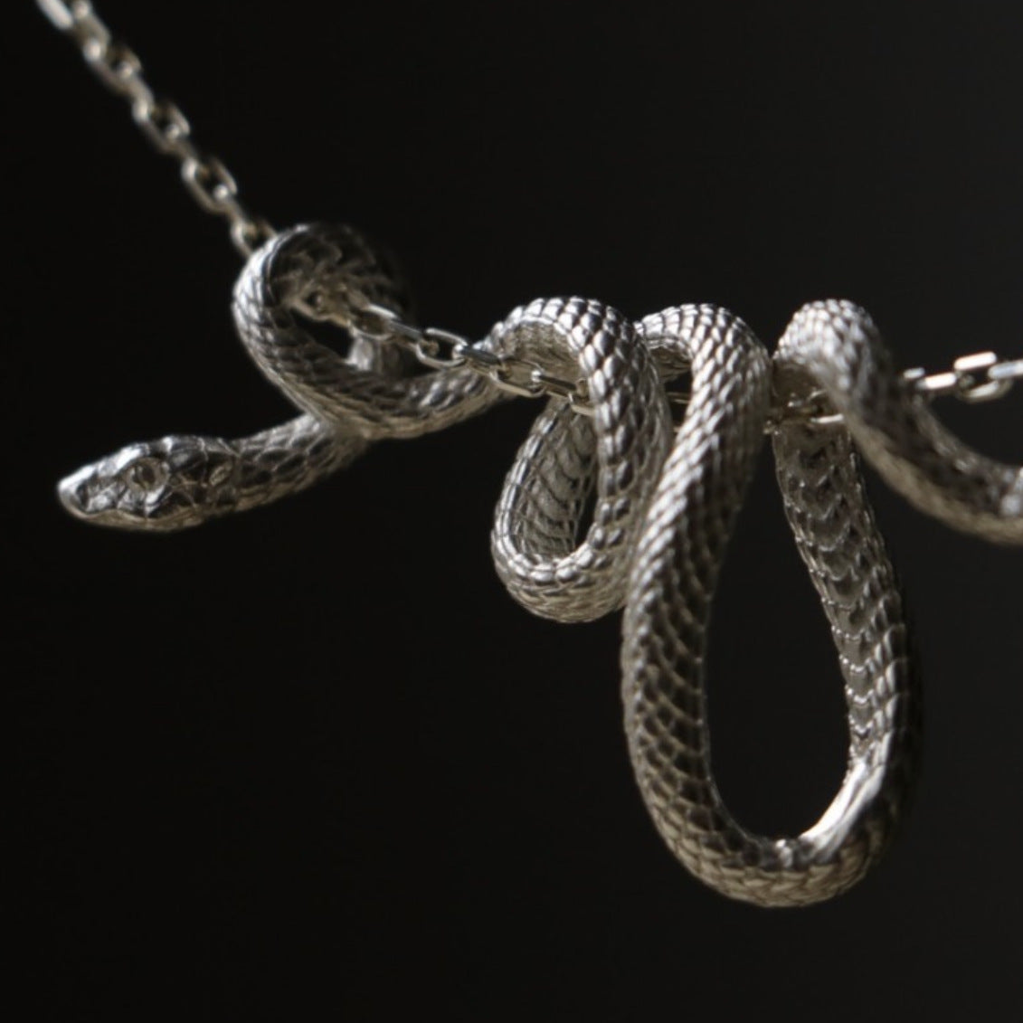 Serpentis Coil Necklace