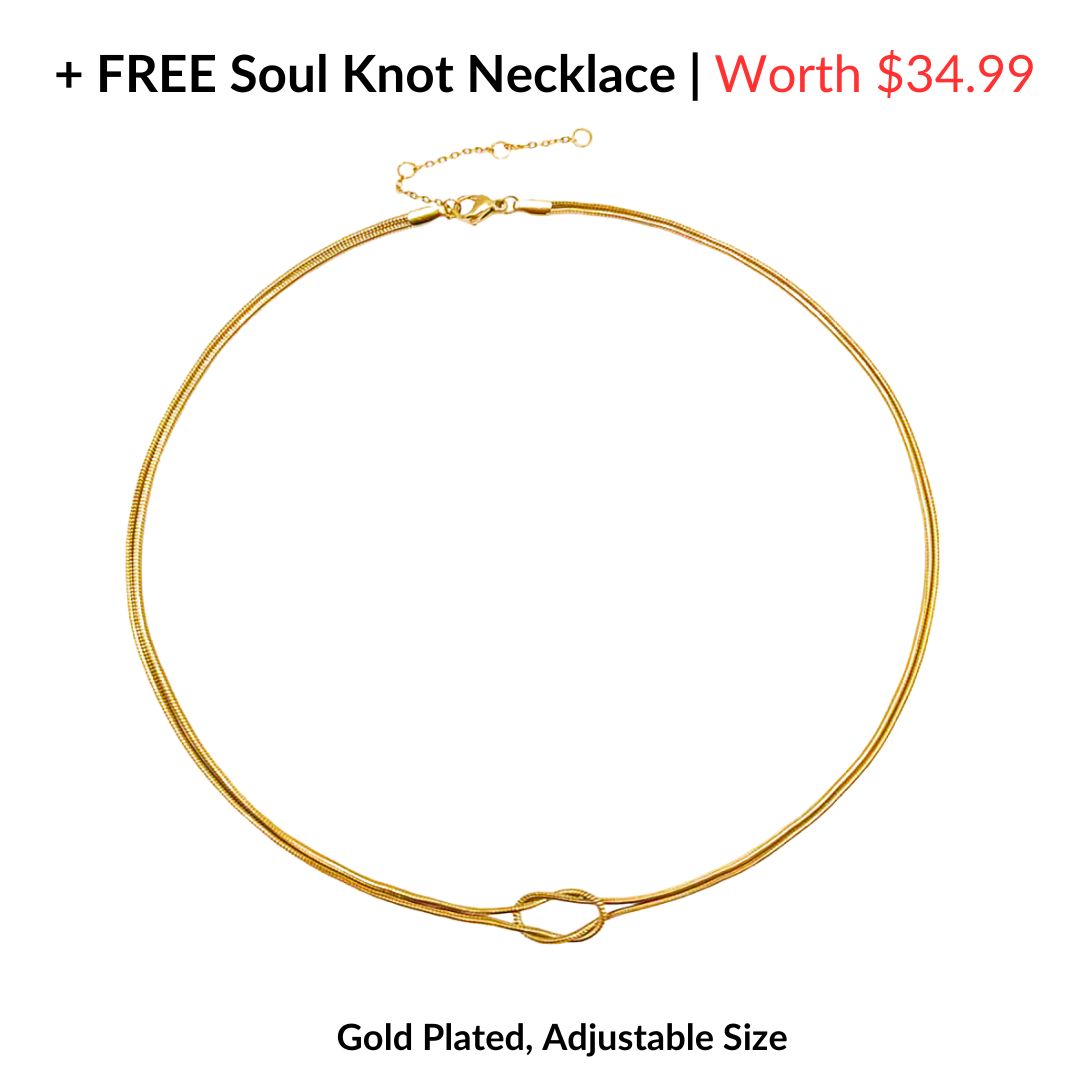 Soul Knot Bracelet | 18K Gold Plated + Free Gift