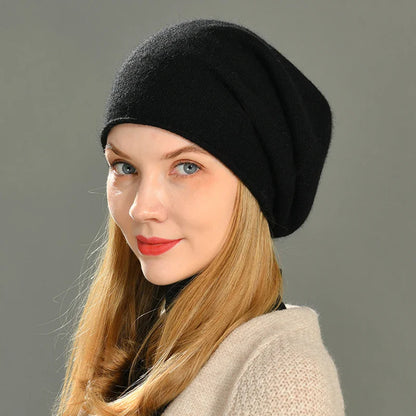 Amelia | Pure Cashmere Beanie