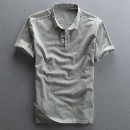 Brighton | Premium Cotton Linen Shirt