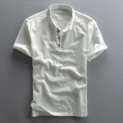 Brighton | Premium Cotton Linen Shirt