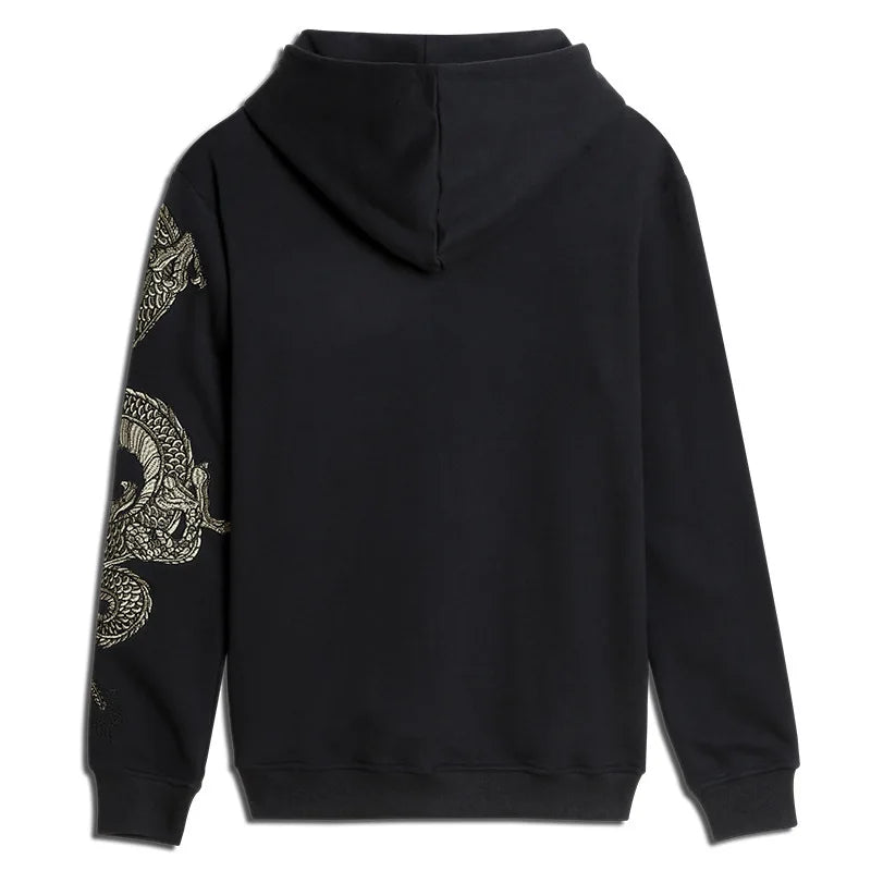 Enjin Dragon Embroidered Hoodie