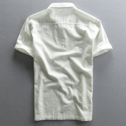 Brighton | Premium Cotton Linen Shirt