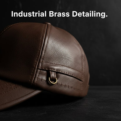 Vance | Vintage Leather Cap