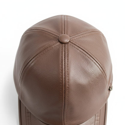 Vance | Vintage Leather Cap
