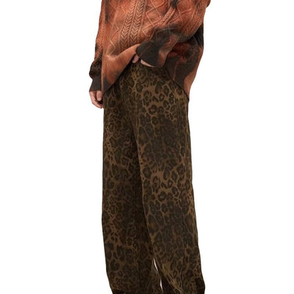 Panthera Leopard Print Jeans