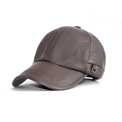 Vance | Vintage Leather Cap