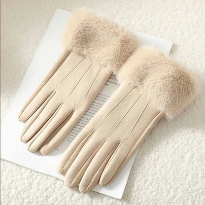 Isla | Winter Leather Gloves