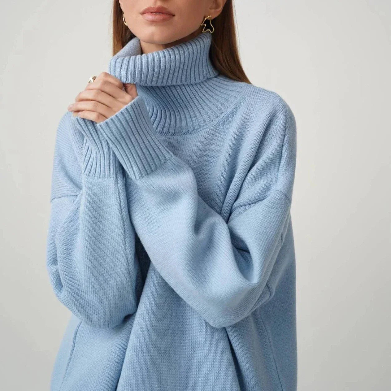 Fleur Bouclé Knit Sweater