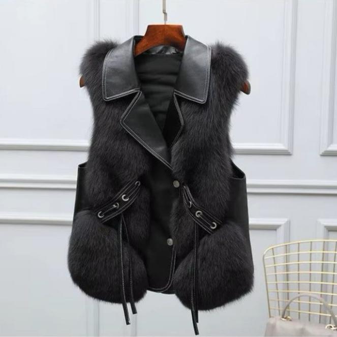 LuxeFur Layer Vest