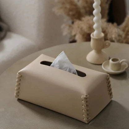 Luxury Leather Tissue Cases