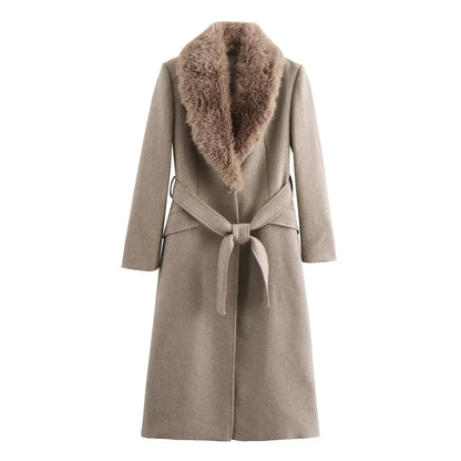 Margaux | Longline Wool Coat