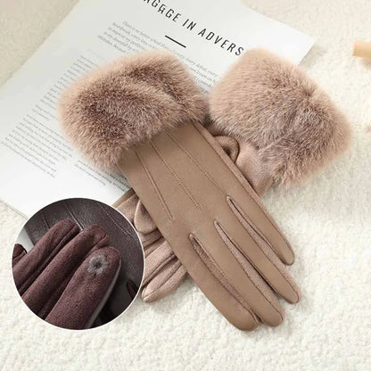 Isla | Winter Leather Gloves