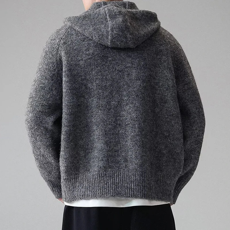 Hudson | Hooded Knit Cardigan