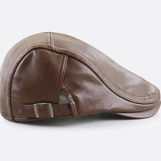 Vincent | Classic Leather Cap