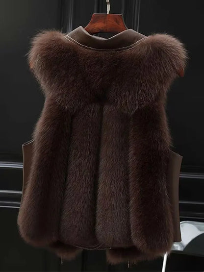 LuxeFur Layer Vest