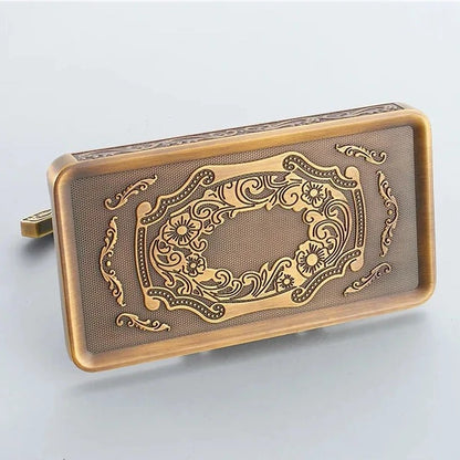 Victorian Bronze Roll Holder