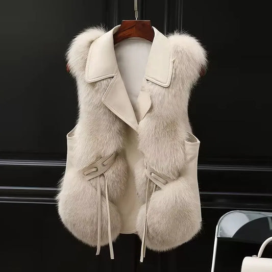 LuxeFur Layer Vest