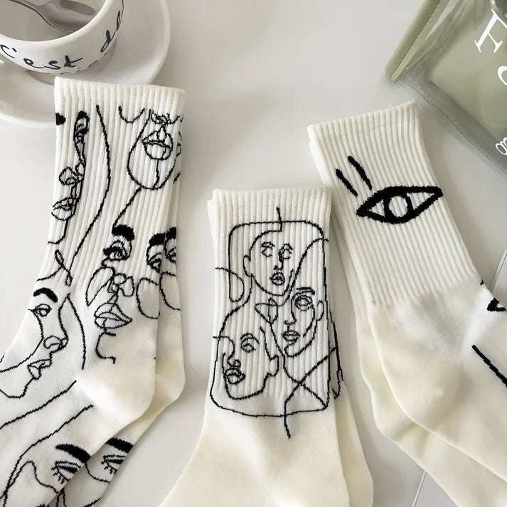 Abstract Art Socks