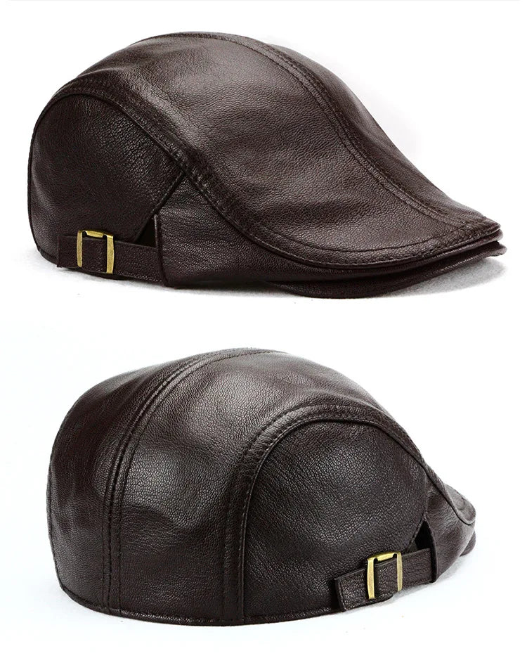 The Ascot | Premium Leather Cap